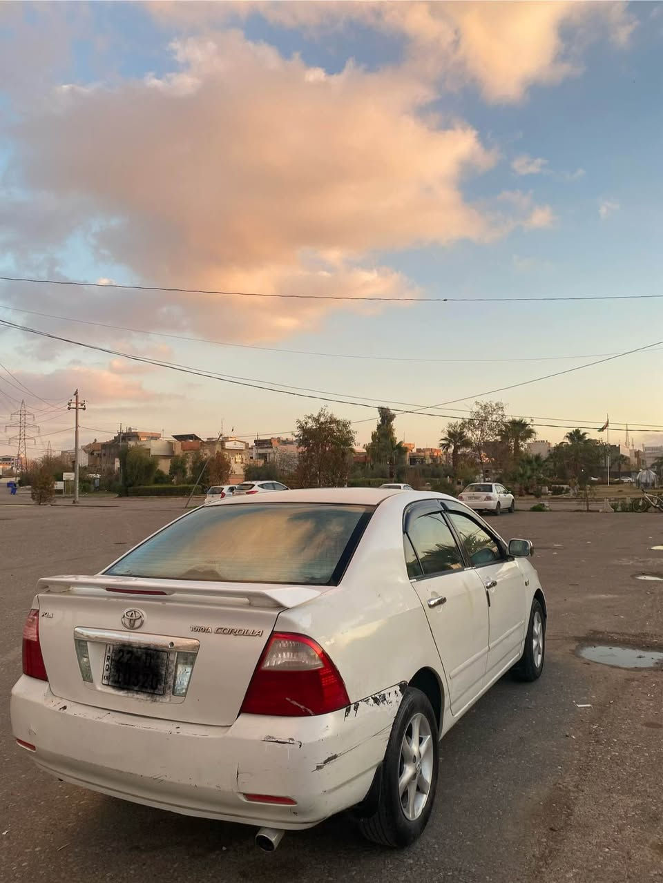 کۆرۆڵا ٢٠٠٧ 
سەیارەکە بڕاوەی نیە 
رەقەم و هەزە و فحص نوێیە 
گێر و مەکینە و تەبرید و کارەباییات بەشەرت
گێر تۆماتیک 
مەکینە ١.٦
سەیارەکە بێ تەقەورەقەیە
ژ.م***********
نرخ:٧٣ أربيل, العراق
