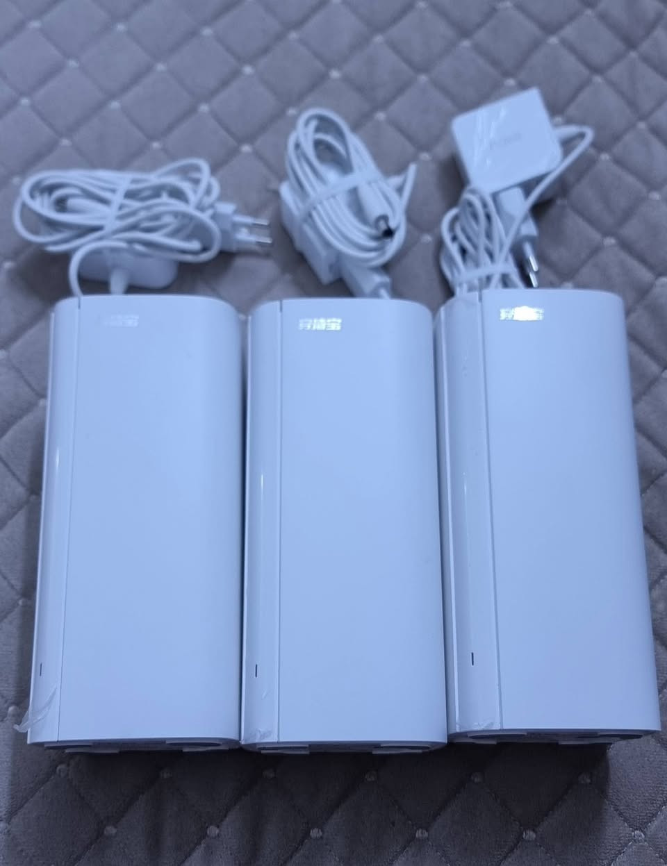 راوتر mesh12x تيندا 3 قطع يدعم شبكتين Wifi6 Ax3000
الاجهزة جديده غير مستعمله تدعم شبكتين واي فاي 6
قطعتين شغالات يبثن طبيعي وحده تشتغل متبث شبكة
السعر للكل ( 85 الف )
بغداد /مدينة الصدر /***********
