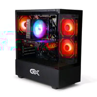 عندي جهاز كمبيوتر مكتب حديث مع إضاءة RGB، رائع للمستخدمين المهتمين بال...