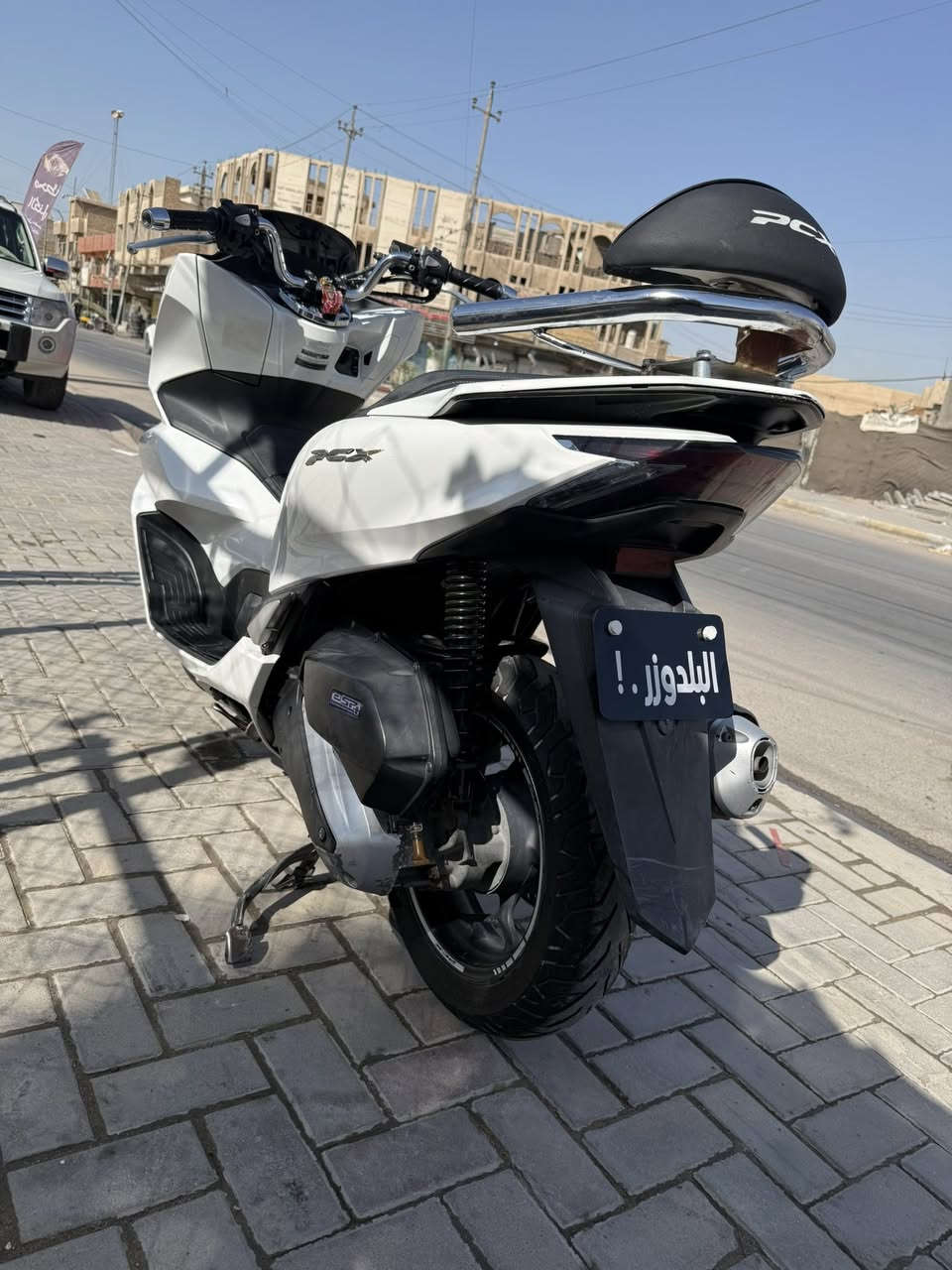 السلام عليكم PCX جيل رابع دراجة مال جناي مكفوله كفالة عامة السعر 16ورقة وبيها مجال للشراي  
***********
