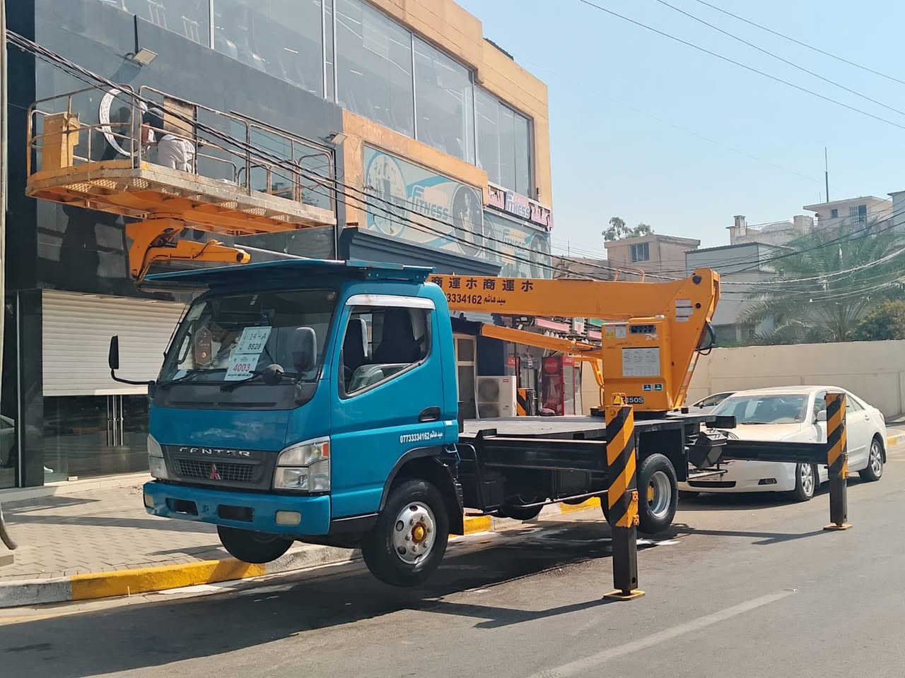 السلام عليكم كنتر 16 مترتادانه للبيع مكان بغداد ***********
