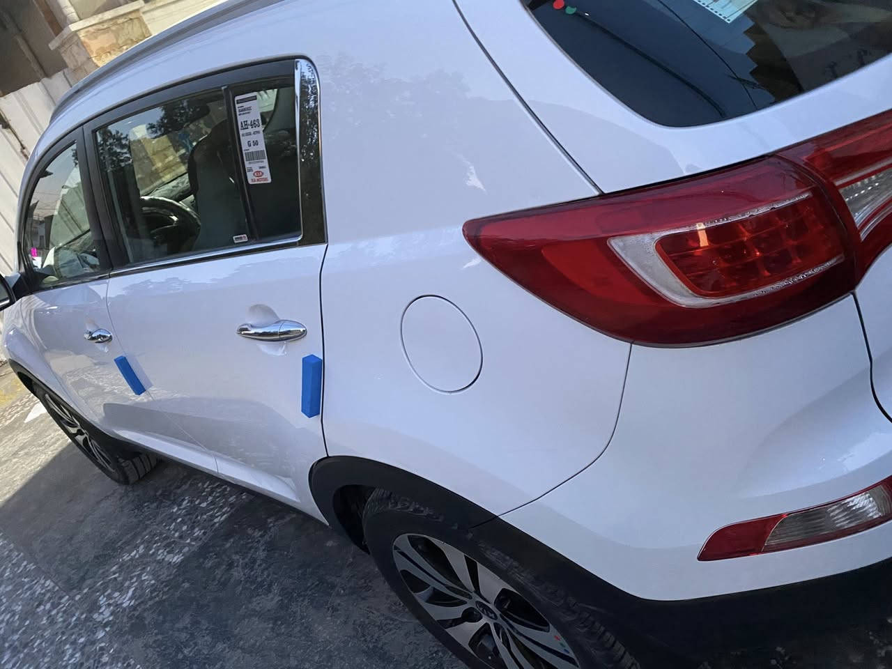 السلام عليكم
سبورتج جليجية موديل 2014 نص فوك كفالة من الضربة والصبغ بيها فقط بارد السعر 153 وبيها مجال قليل
الهاتف ***********
