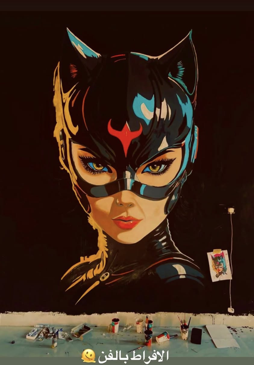 عندك مضيف او قاعه او صاله او مول او محلات
او حتى غرف النوم 

والحديقه 

الرسم حسب الطلبات والقياس التريده 

صورتك او من تحب او اي لوحة تعجبك 

ومباشر على الجدار بالوان زيتيه ضمانها تسعين سنه 

***********
