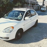 اكسنت موديل 2009 خليجي سياره جديده وجاهزه سونار بالمنشور السعر 79 وبيه...