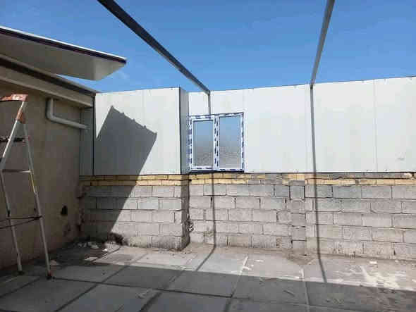 نهديكم اطيب تحياتنا:
للأستفسار أكثر يمكنكم التواصل 

***********      وتساب      
 

نحن مستعدون لانشاء المخازن والمحلات من الساندويج بنل التركي والحديد الاوكراني واطئة التكلفة.
انشاء المشتملات والغرف والمنازل واطئة التكلفة ذات الطابق او الطابقين. 
علماً ان سعر المتر كرسته وعمل ( 25 ) الف دينار للمتر يتضمن الابواب تركيPVC والشبابيك حسب الطلب ( _PVC)
* يوجد لدينا ساندويج ضد الحريق سعر المتر كرستة وعمل (33) الف يشمل بيبان شبابيك صبغ الحديد مردات الماء .
* كما نقدم لزبائننا الكرام تغليف داخلي (ديكور وعازل ممتاز) للحفاظ على درجة حرارة الغرفة او المنزل علماََ ان سعر التغليف الداخلي ١٢ الف دينار للمتر (كرسته وعمل). 
 العنوان الزعفرانيه 
وعنوانه الثاني الحريه 

#مدارس #جامعات #مستشفيات #مزارع #مخازن #منازل_واطئة_التكلفة #غرف #محلات
