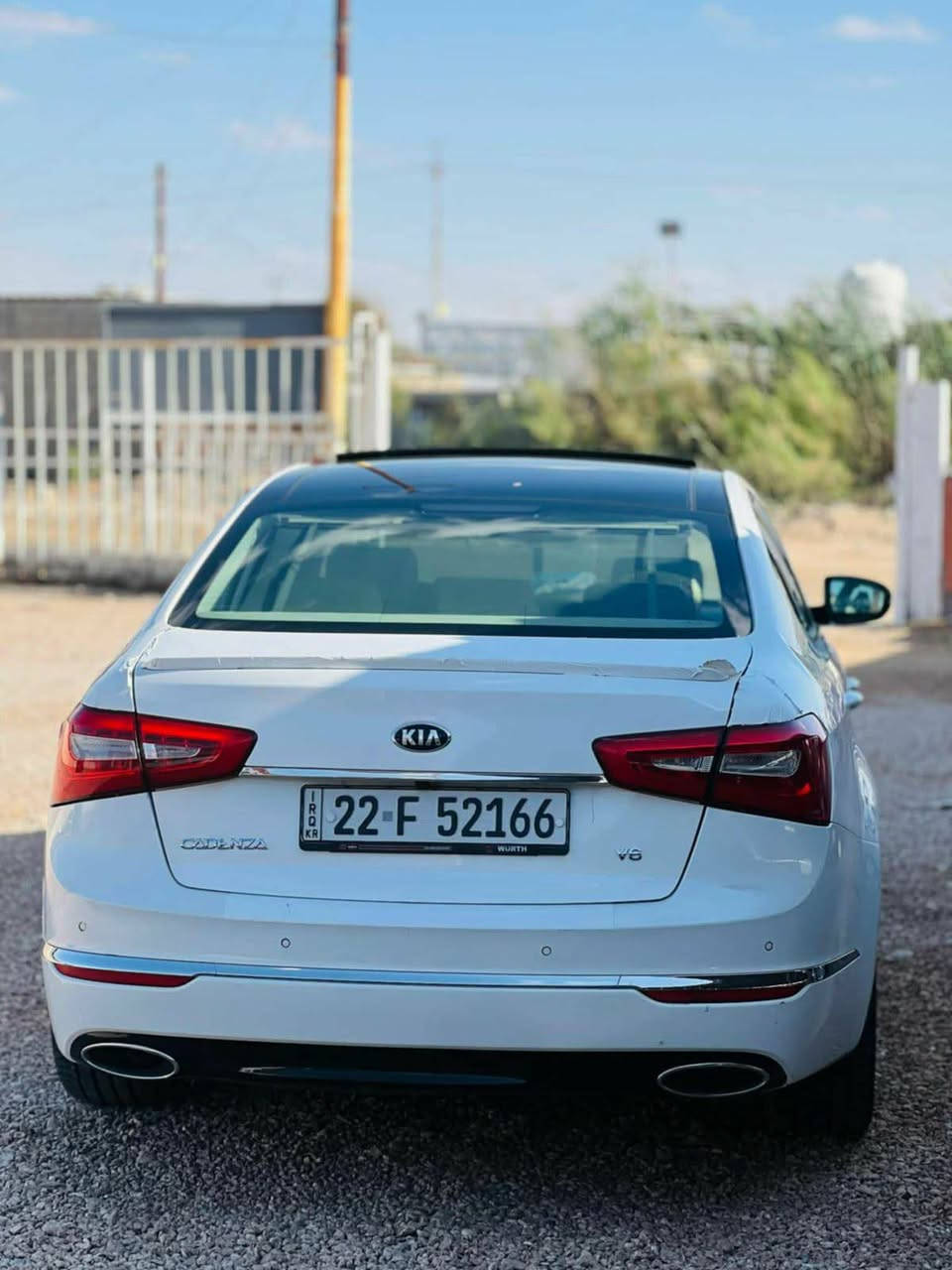 KIA.CADENZA ١٥ ملكي داخل ابيض
كادنزا 

الموديل 2015

الصبغ: لايوجد صبغ 

المواصفات: 1/1 فول ملكي داخل ابيض 

1- لايت زنون متحرك مع الستيرن 

2-مقاعد تحكمات هيتر تدفئه وتبريد 

3-خمس بصمات 

4- برده خلفيه متحركه

5-شاشه حجم كبير كار بلادي 

6- منافذ شحن عدد 2  

7- تحكمات ستيرن 

8- مرايات قلاب وترحيب 

9-عداد ديجتل شاشه

10- محرك 3500 دوش خليجي

رقم اربيل الدولي الجديد السياره بأسمي ثاني يوم تحويل وسنويه جديده بعدها وبالعافيه على الياخذها

السعر 155ورقه $ وبيها مجال 💵

اخوتي رجاءا السياره متتقارن بالتعبانات هاي كلش جديده ونضيفه ومامتعوبه صدر وحداديه بشرط هم 
 

للاستفسار/ ***********
