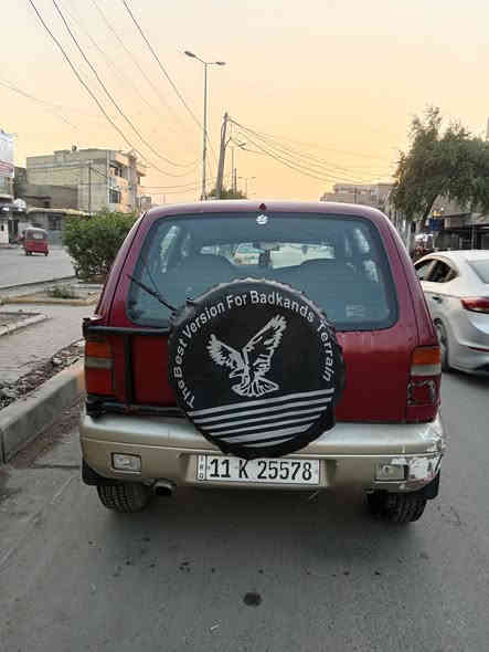 السلام عليكم كيا سبورتج ١٩٩٤ جاهزه مكينه وكير خير من الله كهربئيات شغاله تخم تاير صدر حلو ترايهه حلو بدون ضربه صبغ جماليه سياره حلوه مرتبه رقم جديد دولي سنوية مجدده هزتهه جديده كير اوتو غرفتهه حلوه السعر ٣٥مكان السياره بغداد الحريه الاتصال ***********
