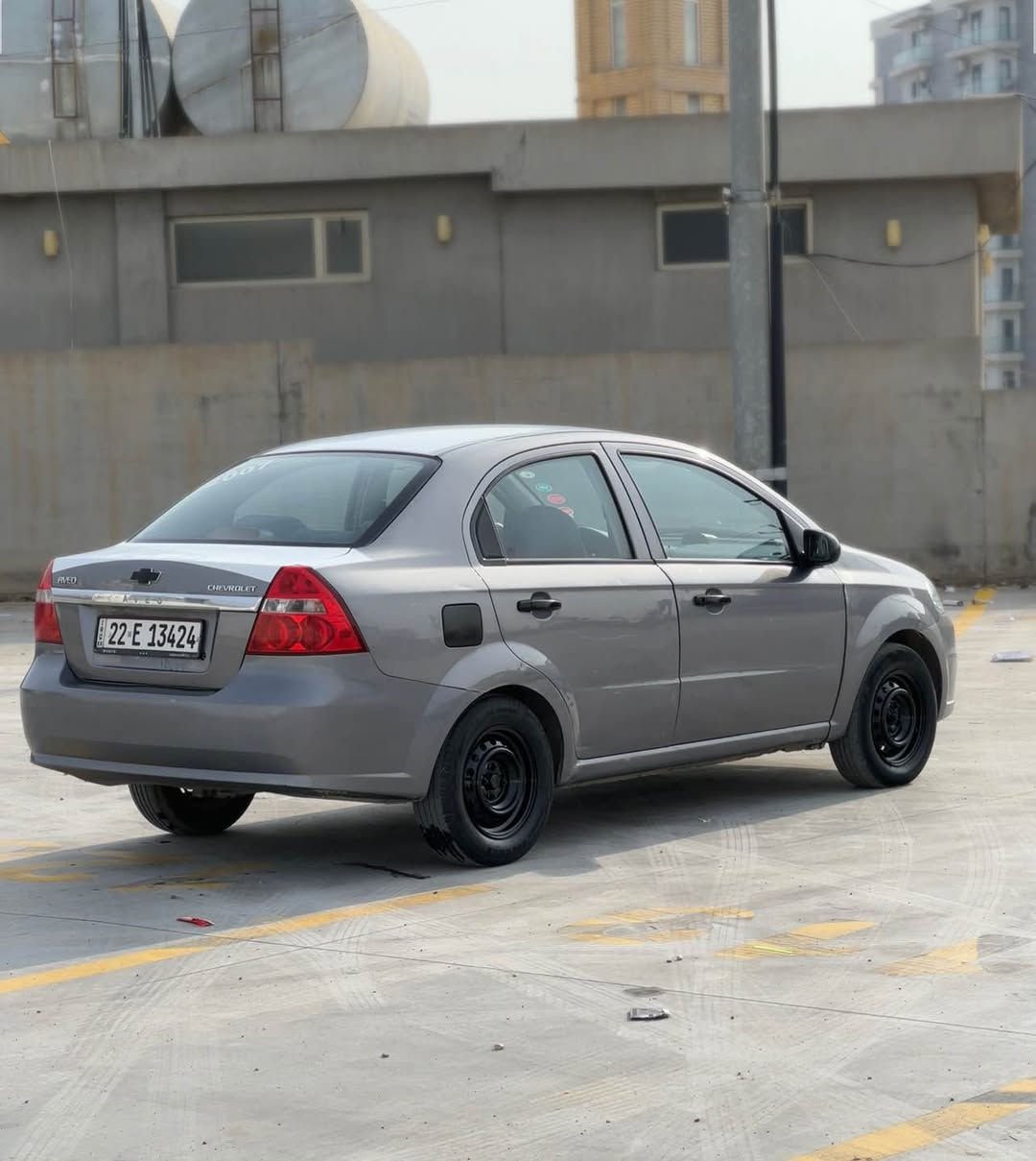 aveo 2007 
مەکینە گەورە گێڕ عادی تەبرید سادر گەرم بەشەرت
پشتو پێش کەپس لیدانی نیە دوو پارجەی بۆیاغە بەبێ ژۆری کالبونەوەی نیە رەقم نوێ هەزە نوی تەقەو رەقەی نیە جوار تایەی نوێ
فایبەر واتسئاپ(***********) سەعر ٥٦ مەجال أربيل, العراق
