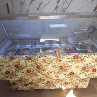 غراض مطعم للبيع براد مقبلات ١٦ بلانك استيل اصلى مجمدة مترو عشرة  كريل ...