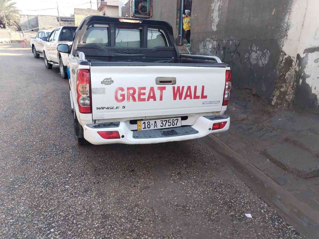 السلام عليكم سياره البيع كريت ويل 15 مكفوله سعر 85 وبهي مجال مكان بلنجف ***********
