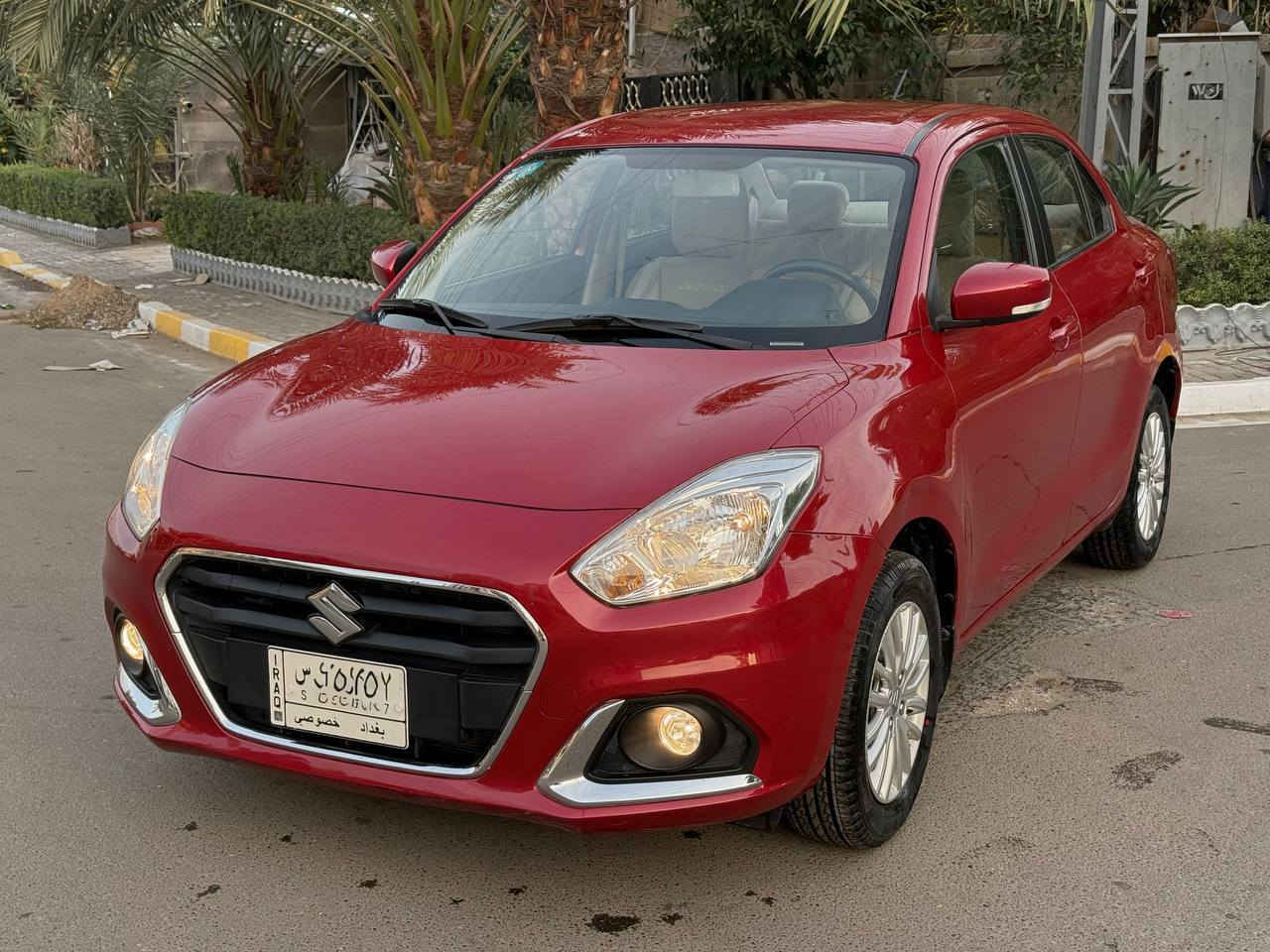 سازوكي دزاير 2022
خليجيه ياباني 
مواصفاتها تشغيل بصمة
بصمة بابين
ايرباك عدد 2
مرايا جانبية كهربائية
اشارات مري led
بك لايت led 
حساسات خلفية
مانع انزلاق
نظام ABS
تبريد ثلج
تحكمات ستيرن
مداخل شحن امامي خلفي
تبريد امامي خلفي 
رقم بغداد تحويل مباشر
***********
بدون صبغ أو تبديل أو بارد
