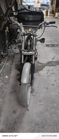 وبركاته دراجه للبيع ايراني دراجه صار بيها حادث  دراجه شغاله بس عوزها ت...