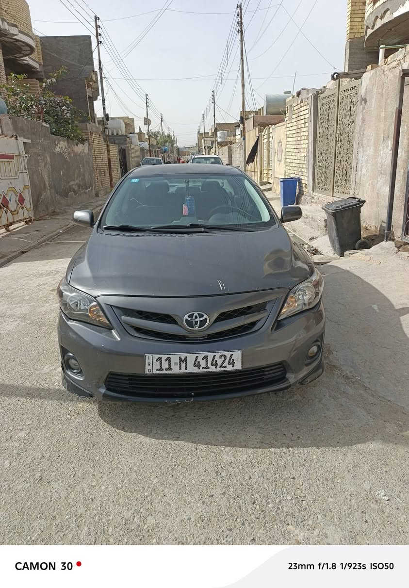 كورولا 13 امريكي حادثها موضح بالصوره باسمي بغداد***********
