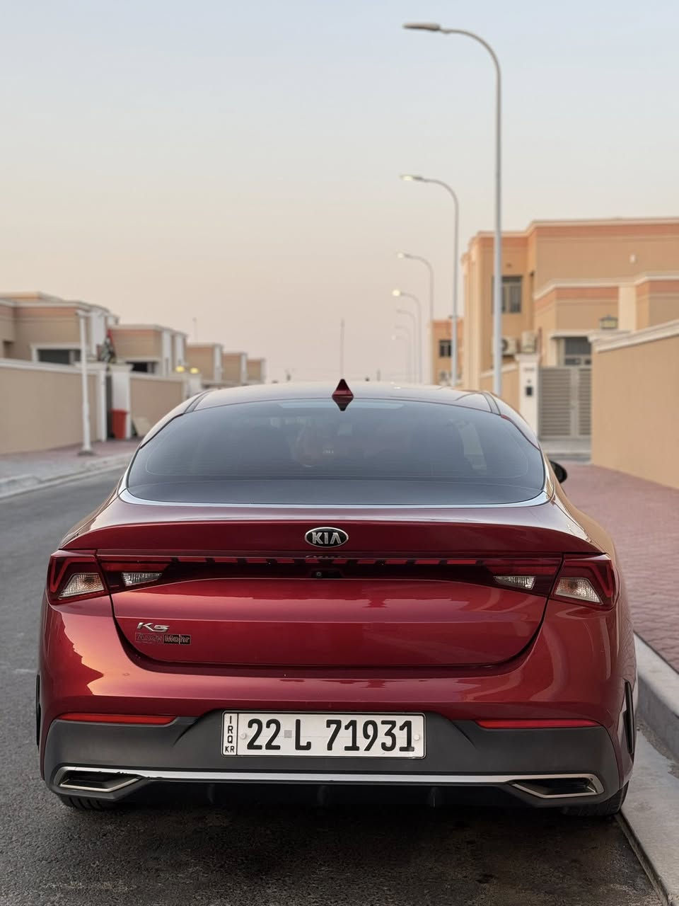 كيا كي فايف 
موديل K5 2021  LX
رقم اربيل وكالة تحويل
ماشية 63 الف ميل 
حجم المحرك 1600 تيربو
حادثهه موضح بالصور بدون تبديل اي قطعه 
صبغ فقط جاملغ ونصف البنيد
ايرباك بردة فقط
مواصفات
نظام تنبيه حركه السيارات
توقف ذاتي  
 رادار أمامي  
 رادارات جانبيه 
رادارات خلفيه
 نظام تحديد مسار
 قيادة اليه
 نظام ذكي
 مانع انزلاق 
مثبت سرعه 
فتح صندوق ذكي 
السعر 148 وبي مجال بسيط للشراي
مكان السيارة البصرة مدينة النرجس 
للاستفسار ***********
