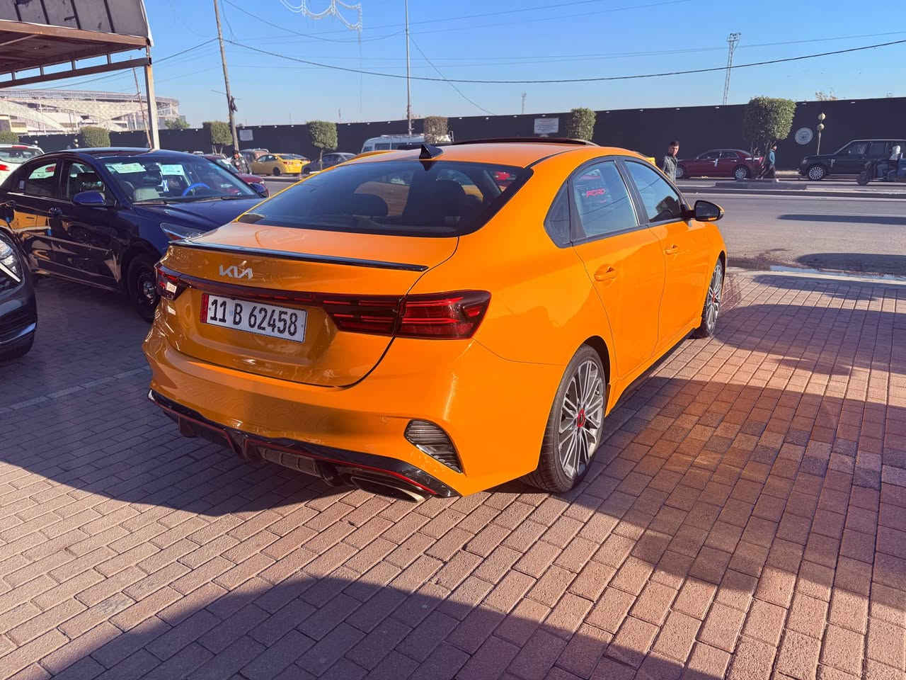 سلام عليكم  كيا فورتي اصفر مرقمه اجره بسمي ترقيم جديد تحولي مباشر  بيه منضوم غاز حادثه فقط بنيد مديل 2024 جيتي  سياره فول موصفات بصمه فتحه شاحن مبايل  وجلد ولد مام خلفي. السعر 178$$ قفل مكان السياره بغداد *********** ما متواجد على الفيس  واساب بغداد, العراق
