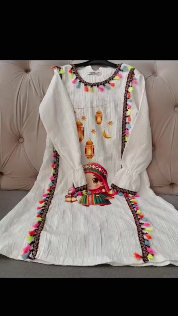 كشخه اطفالكم تبدي من ملابسنا وفرنا كلابيات رمضانيه متوفر بجميع ألوان والقياسات تواسلو واتساب  ***********
