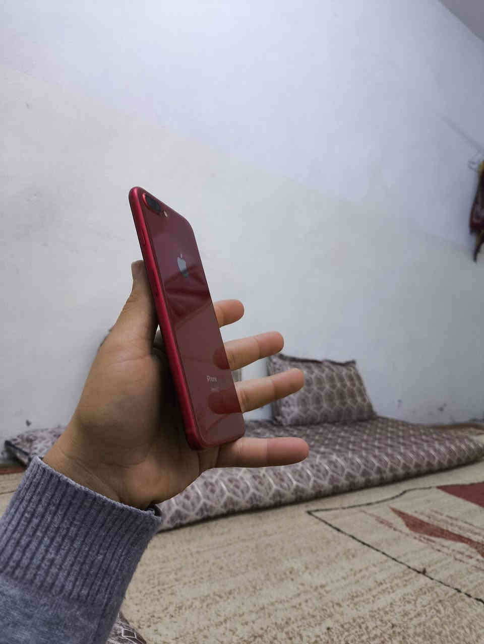 ايفون 8 بلس – لون أحمر مميز 🔴

💾 الذاكرة: 64GB

🔋 البطارية: 100% (مستبدلة أصلي)

✅ الجهاز شغال بالكامل وما بيه أي خلل

🔊 سماعات وصوت شغالين طبيعي

📳 هزازات شغالة

📸 كامرات شغالة وتصويرها حيل حلو

🔒 بصمة شغالة 100%

📝 ملاحظة:
الشاشة مستبدلة أصلي وتشتغل طبيعي بدون مشاكل

💰 السعر: 115 ألف فقط

📍 الموقع: موصل – الأيسر

🚚 التوصيل: داخل الموصل فقط

📞 للتواصل: خاص أو اتصال مباشر
***********
