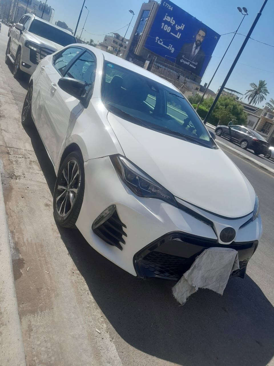 السلام عليكم للبيع …
كورلا 2018 لون ابيض

محرك 1800 VVTi 

حادث سيارة قطعتين فقط جاملغ بنيد

وبالعراق بيه بارد خفيف بلباب خلفي

كير/محرك/صدر/تخم تاير/تبريد ثلج/جاهزة

(لايت دبل عدسه /حاجب ليد/بروجكتر ليد/ وقماش /كشنات حضن//شاشه اعطال/شاشه كار بلي كبيره وكامره /نظام سبورت)

وبعد بيها مواصفات هوايه…

رقم بغداد دولي بسمي 

السعر126$بيه مجال سونار بلمنشور مرفوق 

العنوان:بغداد الكرخ ‬***********

متوفر واتساب هم
