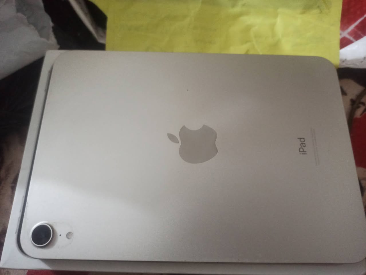 📱 للبيع آيباد مِني 6 (iPad mini 6)
آيباد نظيف جدًا، استخدام شخصي وخالي من أي أعطال
🔹 النوع: iPad mini 6
🔹 الذاكرة: 64GB
🔹 الحالة: ممتازة
🔹 سريع ومناسب جدًا للألعاب، التصفح، والدراسة
🔹 البطارية بحالة ممتازة
🔹 ملحقات الشاحن / الكرتون 

💰 السعر: (٣٥٠)
📍 المكان: (الديوانيه )
📩 للجادين فقط، التواصل خاص


**إذا كنت صاحب هذا الإعلان وتريد حذفه لأي سبب، رجاءا أرسل رسالة إلى الدعم الفني**