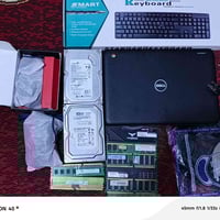 شلعه ب ٦٠ الف بغداد ماوسات ثنين وكيبورد ورامات ثنين منهن ٨ جيجا 078384...