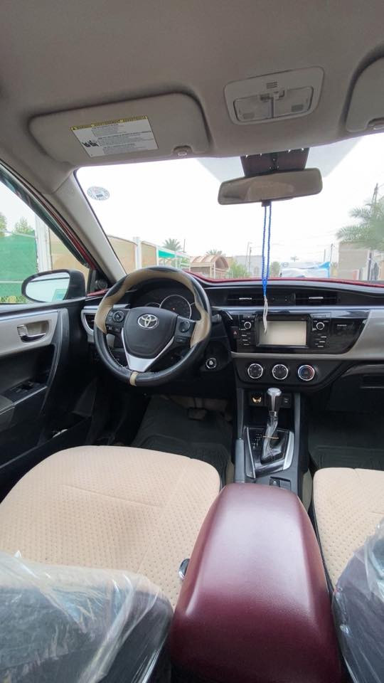 السلام عليكم كورلا موديل 2016ورد مريكي
حدثها بنيد وجملغ بدون دوخل بدون يرباك والسونار مذكور
حجم المحرك 1800 دوش سياره جاهز كير محرك تابريد تاخم تاير سنويه جديده وهذا جديده بسمنه السنويه
بكاني بغداد الكرخ حي الخضراء سعر 118 وبيها مجال 
*********** تصال
