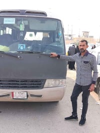 تعلن حمله موسئ الكاظم عن زيارة العتبات المقدسه كربلاء وشريفه ليلت الجم...