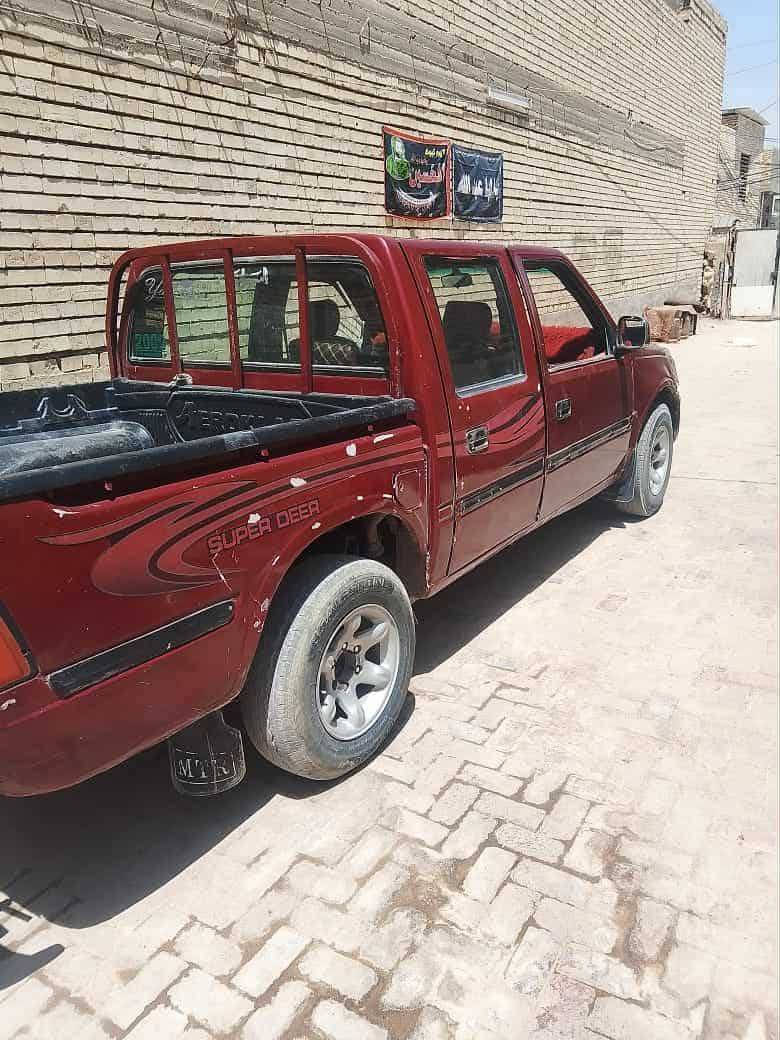 سلام عليكم سيارة بيكم صيني مديل 2009سيارة تخم تاير اوتماتيك محرك ياباني سيارة حلو رقم بابل منتهيه سنويه صاحبها بل دوانيه عندي رقمه رقم صدامي اصفر ابيع على موجود لا اوكف في غرمات ولا شي على مشتري سيارة حلوة مكاني بصرة المدينة رقمي *********** السعر 25 ورقه إذا اكو مراوس بصالون اراوس
