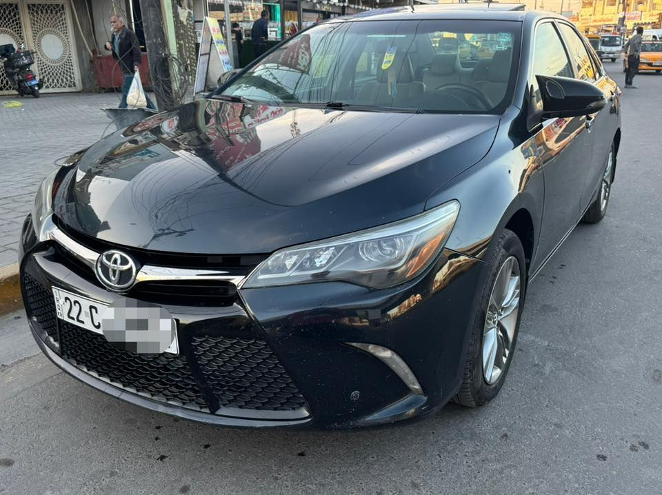 السلام عليكم
كامري 2016 

لون نفطي 

السيارة xse

فول مواصفات 1/1

بصمة

فتحة سلايت 

لايت زنون 3 عدسات

كشن هيتر

مراية كهرباء 

سستم سماعات JBL بلادي

شاشة وكامرة بلادية

السيارة مكفولة كفالة عامة من الضربة والصبغ حتة الدعاميات مكفولة السيارة بأسم خالي موجو تحويل ثاني يوم رقم اربيل 
السيارة ماشية 178 الف 

السعر 180 وبي مجال قليل
التفاصيل كلها كاتبهة اي استفسار اتصال ع رقم  ***********
