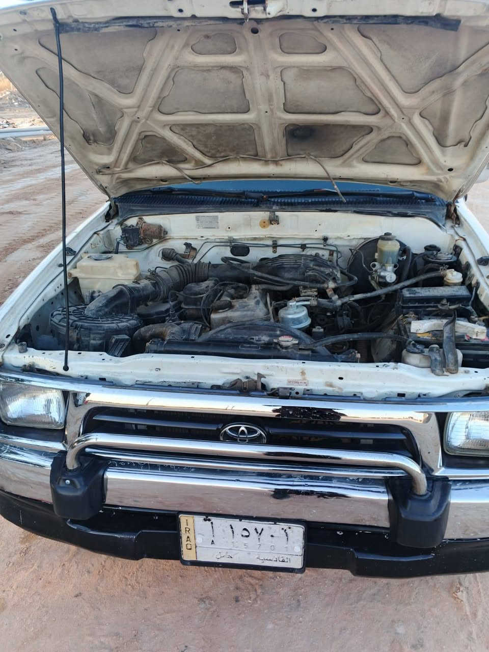 سلام عليكم سياره لبيع هايلكس موديل 1999 رقم قادسيه ألماني مشروع وطني شرط التحويل مكفوله من الضربه والتبديل كير ومكينه وشاصي واكسن مكفولات كهربيات شغاله سياره مال جناي المكان الديوانيه السعر 72وبيها مجال الاستفسار اتصل ***********  ***********
