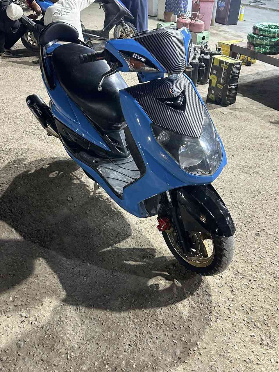 مرخصت الادمن
السلام عليكم 
سكنس فحل 
دراجه خير من الله شلعه ومعدل 🖲️
دراجه صالنصه بوري عدل الاصليه 🖲️
كلاجات WF الاصلي 🖲️
دراجه محرك بلادي الدراجه نوزل 
سعر 850 فقلل 
مكاني بغداد توصل ***********💙
