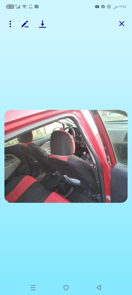 كيا ريوا موديل 13امريكي رقم بابل انكليزي بااسمي حادث جاملغ وباب السائق نفسهن مصلحات وبيها مكانات صبغ إني أبيع احزام تحكم ستيرن جهتين اواكس شاشة تاب كاميرا دوارة ويل كب نظام ايكوا كشافات ضباب مانع انزلاق دواخل لونين أسود وبيجي جام كهربائي 4دسك لايت زنون حداديه أمامية جديدة وزوج تايرات جدد مكينة 1600بيها جراد قليل بالقمارة السيارة إدامة كامله مجاول وتخم بلكات وتنظيف جويتر وباتري جديد مكاني حله حي الإمام 
السعر/79
موبايلي بيه واتساب/***********
