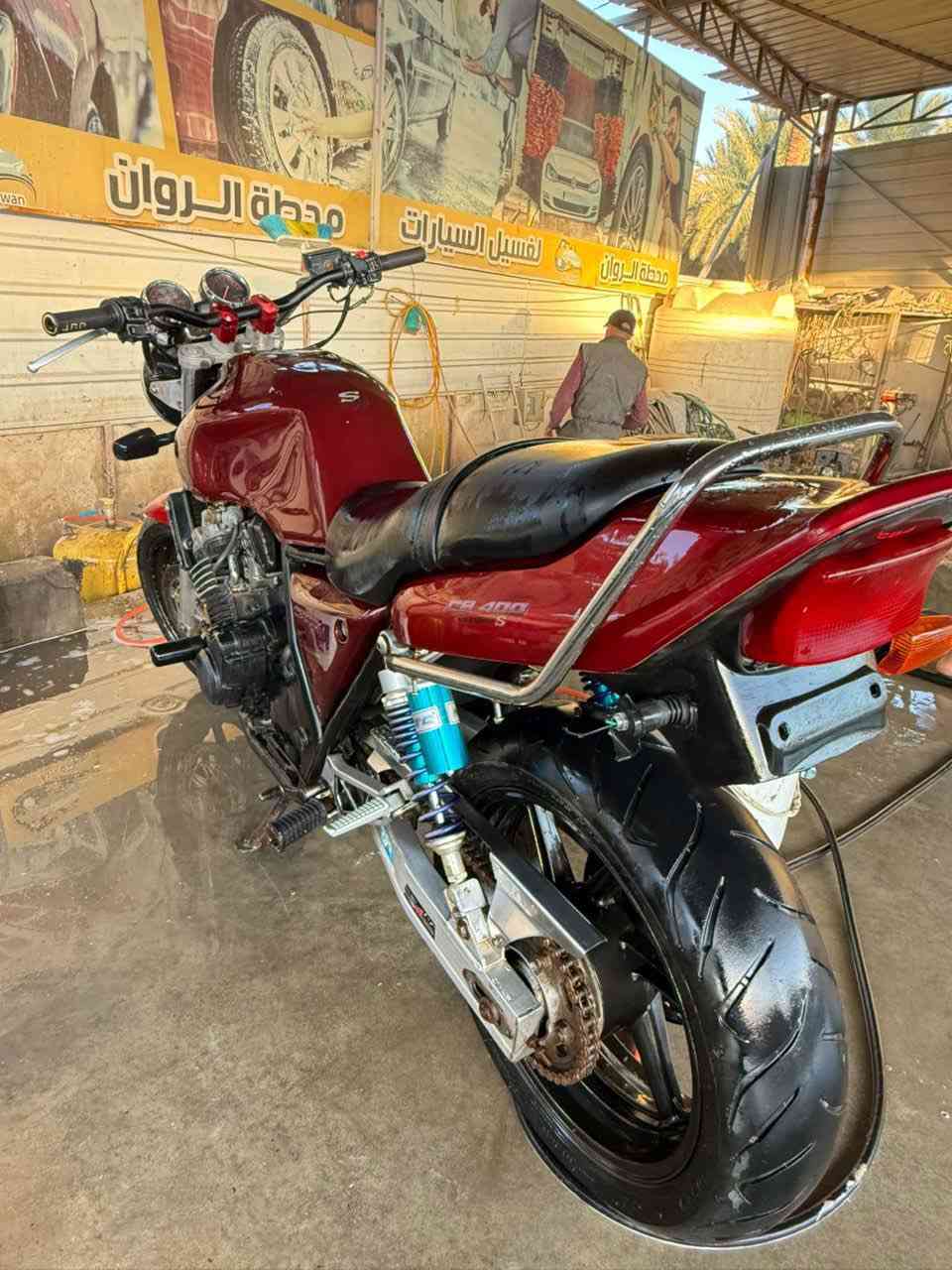 السلام عليكم سي بي 400 للبيع
16 ولف دراجه نضيفه مكينه بلاديه مكفوله مكاني ديالى بعقوبه
اي ستفسار رقمي موجود

***********
