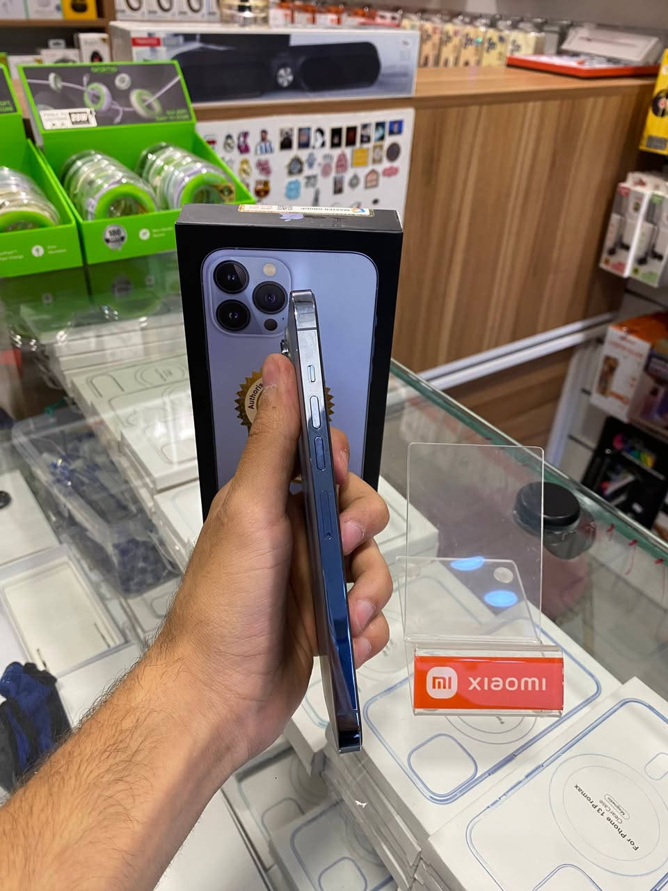 سلام عليكم 
ايفون 13 Pro Max 
ذاكرة 256 
بطارية 79 
عربي شرق اوسط ماستر 
التلفون مكفول من شخط او فتح 
وتر 
العنوان - شارع كوفة نجف - مجاور مأكولات خوخه 
حاتم شكر للهواتف النقالة
***********
***********
