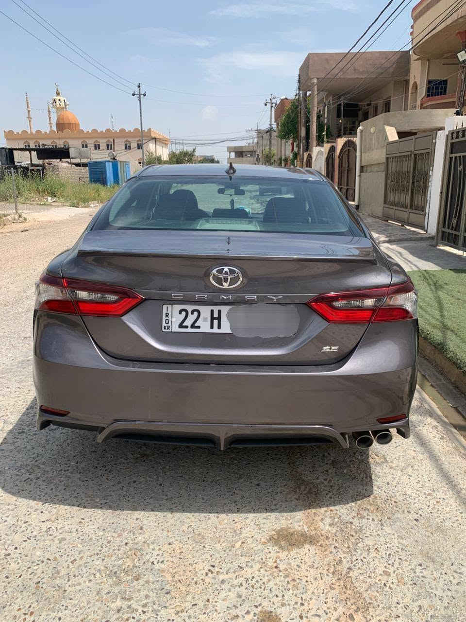 كامري موديل 23 مواصفات se رقم أربيل سنويه جديد  ظررها ثلث قطع جاملغ وبونيد امامي ونص جاملغ خلفي بدون دواخل شراط التحويل والغرمات للبيع او مراوس حسب القناعه سعرها 190 وبيها مجال الشري يتصل على الرقم *********** مكانها كركوك كركوك, العراق
