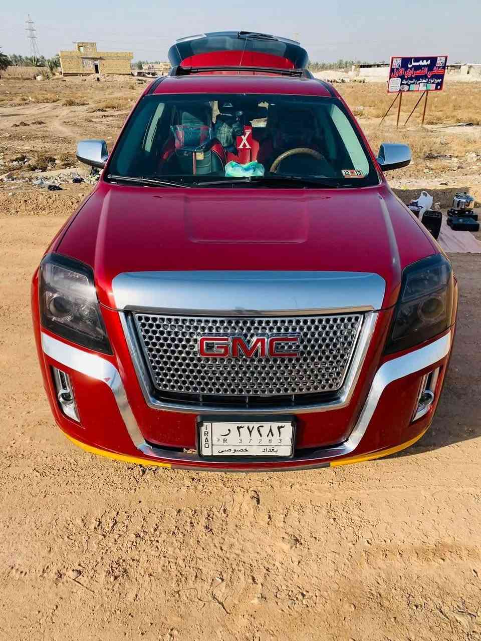 GMC تيران دينالي (موديل 2013) ❤️🔥
❤️ لون ماروني

🚗 ماشيه 200 الف كيلو

⚙️ محرك 3600 

🔑 بصمة ابواب 

بصمه تشغيل عند بعد

🪑 كشنات جلد تدفئه كشنات

📡 رادار أمامي وخلفي وجانبي

🛣️ تحديد مسار

⛔ توقف ذاتي

📱 شاشة كبيرة

📸 كامرة

👁️‍🗨️ نقطة عمياء

💡 لدّات نهاري عند التشغيل

🚀 تشغيل عن بعد

👋 نظام ترحيب

🎒 جنطة ذكية

🎛️ فول تحكمات

🔘 بجم كبس

🛠️ حادث جنطه
دفع رباعي فور ويل

✅ السيارة جديدة وجاهزة من كلشي
فتحه بالقماره
وبعد بيها مواصفات اهواذ

🖼️ صور الحادث بالمنشور

🆕سنويه مجدده لغايه 2031 رقم بغداد إنكليزي الجديد باسمي

📍 مكان تواجد السيارة: الناصريه / مراوس بجيب بزون
***********

