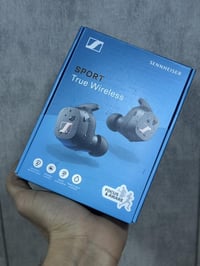 شوفلي هذا الجمال ايربود سنهايزر اصلي SPORT True Wireless السعر 100 الف...