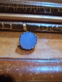 عقيق يماني • سماوي • حجم كبير