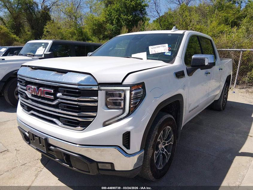 2025 GMC SIERRA 1500 4WD SHORT BOX SLT
اللون/ابيض 
/عداد المسافة 41,382 mi
المحرك  5.3L V-8   
القيادة :تعمل وتسير
 المفتاح  :  موجود 
الحادث : كما موضح في الصور
تاريخ المزاد :30/3/2026الساعة 4:30م
شراء و شحن السيارات من  المزادات الامريكية و الكندية الى العراق و الاردن و الامارات بأنسب الاسعار و اسرع الاوقات  كما توفر لكم الشركة في مقرها بالاردن صيانة السيارات باسعار مناسبة  ثم شحنها وتخليصها  الى كافة المحافظات االعراقية وكردستان  ومع ضمان لكم سرعة الانجاز بالطرق  القانونية وبناقلات عراقية كما توفر لكم الشركة خدمة بيع سياراتكم في معرضها الكاىن بالزرقاء بالمنطقة الحرة لمن يرغب  بدلك لمزيد من المعلومات يرجى زيارة مكتبنا الكائن في بغداد -صليخ_شارع ل٦٠٠/شارع التفاحه / (مكتب الرحمن )  او الاتصال على الرقم 
 ***********
ومقرنا بالاردن -المنطقة الزرقاء المنطقة الحره/شارع ١٧ (شركة قمر المدينه)
عمان: 009647708710458
