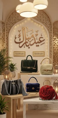 حقائب كروشيه • يدوي • فاخر
