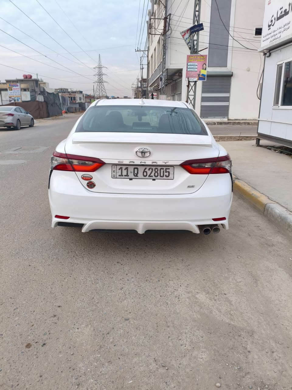 السلام وعليكم. 
كامري للبيع موديل  2023
ماشيه 29الف ميل 
 صور الحادث والسونار موجود 
السعر 205 
مكان السيارة بغداد الدورة 
للاستفسار اكثر 
***********
