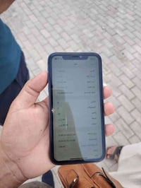 للبيع  xr  محور 17برو  بطاريه 82 ذاكره 64 دبل شريحه  جهاز فول بس فيس ا...