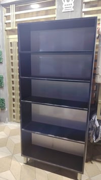 ٥ رفوف • أسود • برتقالي