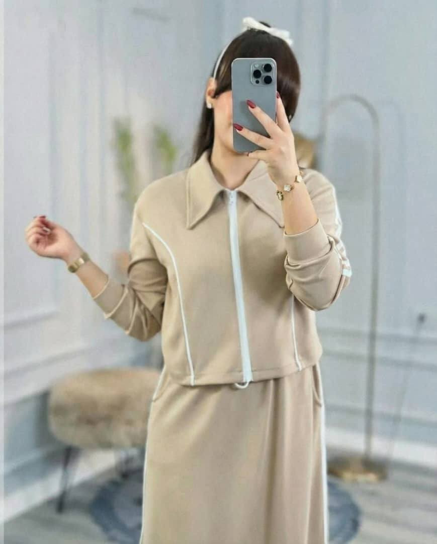 القطعه الرايقه للصييه الرايقه. من عنا.

طقم تنورة قطعتين تنورة مع جاكيت سحاب كريب سكوبا اجنبي 

القياس. M. 38. 40
L. 40. 42
Xl. 44. 46

الالوان. 
خمري❤️
بيج🤎
أسود🖤
زهري🩷
زيتي💚
توتي💜

السعرررر
التوصيل والشحن يوم الخميس باذن الله تعالى


**إذا كنت صاحب هذا الإعلان وتريد حذفه لأي سبب، رجاءا أرسل رسالة إلى الدعم الفني**