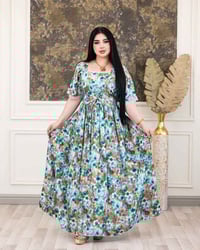 فستان كلوش • كشمير ثري دي • توصيل محافظات