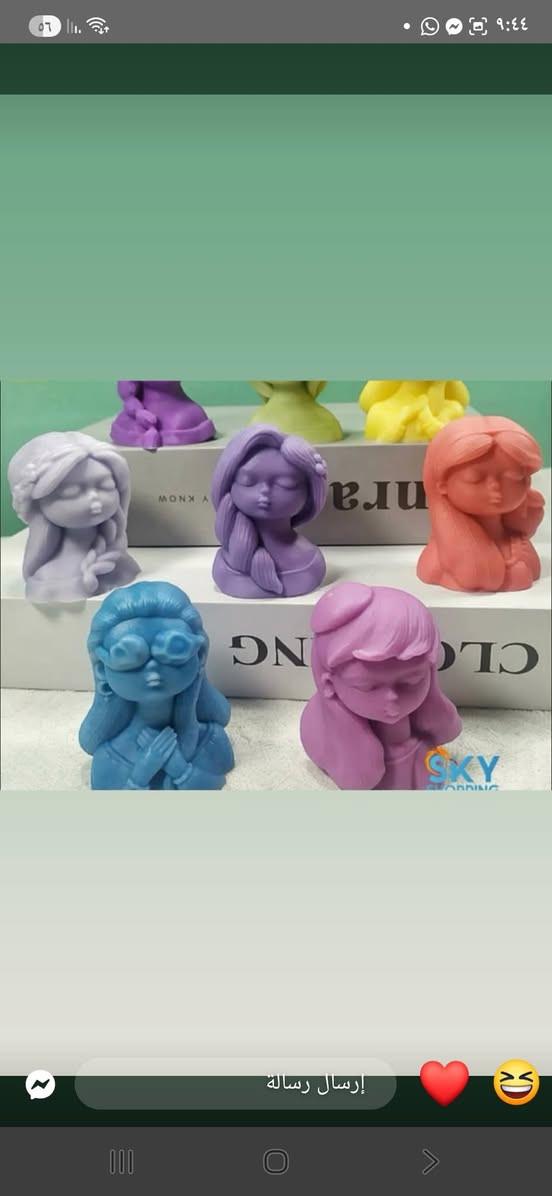 ضيفو حساب هل بنوته فتاة استثنائيه  شغله حلو واسعاره مناسبه توصيل مجاني داخل عفك 
شموع لكل مناسبات ارقام وحروف بلاسم لي تردو اشكال جنن


**إذا كنت صاحب هذا الإعلان وتريد حذفه لأي سبب، رجاءا أرسل رسالة إلى الدعم الفني**