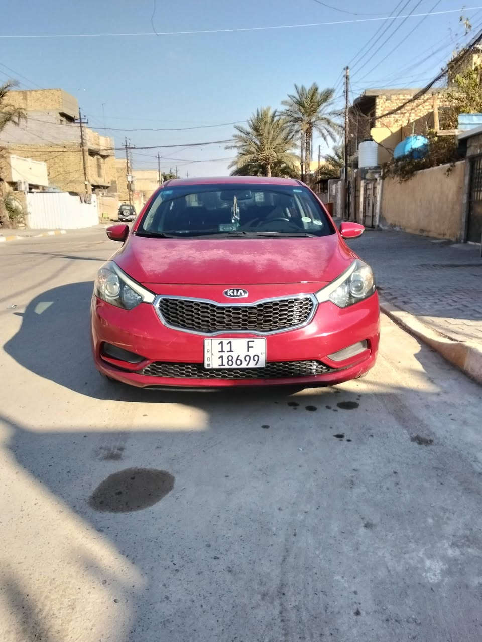 السلام عليكم كيا  فورتي 14 مكينه دوش كير اي تي بيها 4قطع صبغ  سنويه بسمي رقم بغداد انكليزي سعر 95 سكن بغداد  
***********
