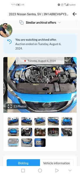 السلام عليكم 
 نيسان سنترا موديل :  sv 2023
السعر : 124 ومجال 
اللوان : نيلي
تترقم محافظات شماليه 
ضرر السيارة : جاملغين خلفي ونص باب بدون فقط 
ايرباك كله بلادي ✅

المواصفات : 
فول فول مواصفات 
 بصمة ابـــواب
بصمة تشـــغـــيل
تشغيل عن بعد (𝐑𝐄𝐌𝐎𝐓𝐄 𝐒𝐓𝐀𝐑𝐓)
شاشة كبير لمس
كــــامــــيرا
اوتو هولد (𝐀𝐔𝐓𝐎 𝐇𝐎𝐋𝐃)
اوتو ستارت (𝐀𝐔𝐓𝐎 𝐒𝐓𝐀𝐑𝐃)
اوتو ستوب (𝐀𝐔𝐓𝐎 𝐒𝐓𝐎𝐏)
رادار امامي (تحديد مسار)
رادار جانبي  (نقاط عمياء)
رادار خلفي (التحذير من الاصطدام)
حساسات امامي
حساسات خلفي 
نظام : 𝐄𝐂𝐎
نظام : 𝐍𝐎𝐑𝐌𝐀𝐋
نظام : 𝐒𝐏𝐎𝐑𝐓
كشنات جلد قيسى بلادى 
كشنات كهربائي
كشنات هيتر
تحكم استيرن 
استيرن هيتر
تبريد لمس
لايتات 𝐋𝐄𝐃 ليد عدسة زينون 
بلاجكتور 𝐋𝐄𝐃 ليد
بكلايتات 𝐋𝐄𝐃 ليد
ويـــل كـــروم
وبعد هواية مواصفات …
‏ ‎تفاصيل اكثر الاتصال علی ارقام التاليه 

‏ WhatsApp - Vibir
☎️ *********** 

عنوان📍عقره معرض گولان
اخوكم ابو لؤي 
‏ سميل
