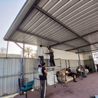 سقفيات وكرفانات • رفوف • بغداد المشتل