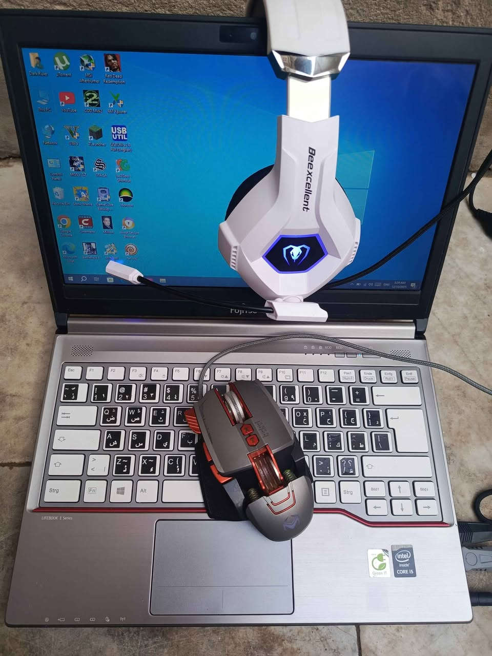 السلام عليكم لابتوب Fujitsu Lifebook E734    اخو الجديد مواصفات المواصفات
SSD 256GB Ram 8GB DDR3
شعندك مراوس نزل ناصرية, ذي قار


**إذا كنت صاحب هذا الإعلان وتريد حذفه لأي سبب، رجاءا أرسل رسالة إلى الدعم الفني**