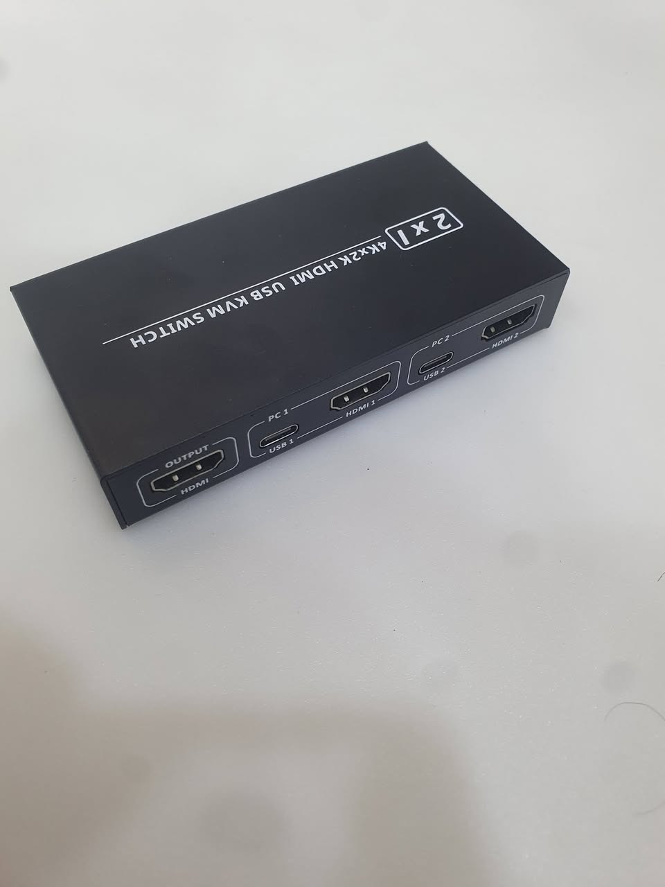 محول AIMOS AM-KVM 201CL 2 في 1 HDMI/USB KVM  جهاز يفيد لعندة كمبيوترات عدد 2 ويريد يربطهن على شاشة وحدة وكيبورت وماوس واحد السعر 15 الف مع لتوصيل


**إذا كنت صاحب هذا الإعلان وتريد حذفه لأي سبب، رجاءا أرسل رسالة إلى الدعم الفني**